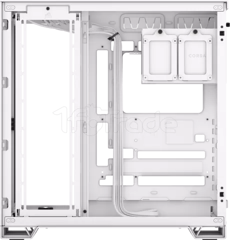 Photo de Boitier Moyen Tour E-ATX Corsair 6500X avec panneaux vitrés (Blanc)