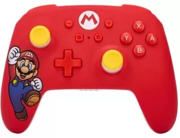 Photo de Manette de jeu sans fil PowerA Enhanced Mario Joy pour Nintendo Switch